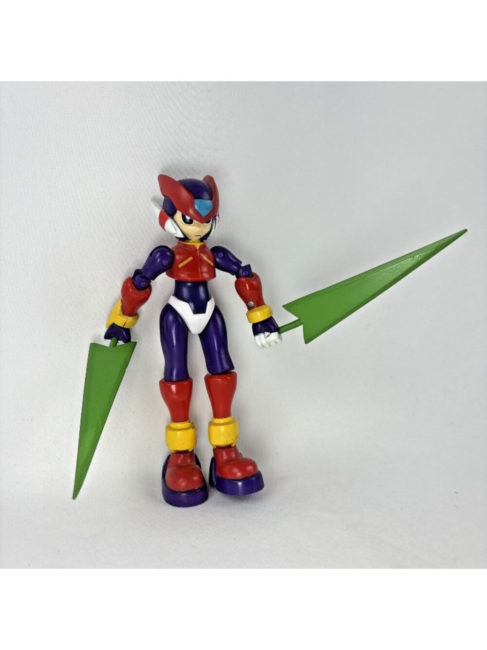 Jazwares Capcom Mega Man Zero Purple 2005 With Weapons But No Hair